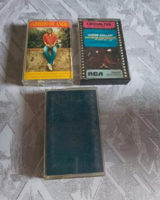 Lotto musicassette vintage de andrè queen ecc.