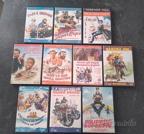 Lotto 10 DVD Film Bud Spencer e Terence Hill