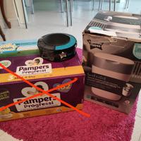 Pannolini Pampers + mangiapannolini + ricarica