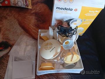 Tiralatte elettrico medela con doppio attacco