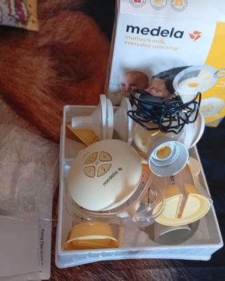 Tiralatte elettrico medela con doppio attacco