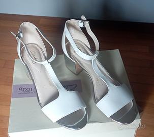 clarks sandali in pelle