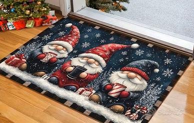 Tappeto Zerbino Natale 60 x 40 cm tappetino