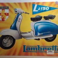 Targa in Metallo - Lambretta Li 150 Series II