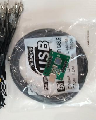 Xin mo joystick 2 player usb encoder Pc Raspberry