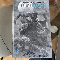 Batman Hush unwrapped autografato jim lee