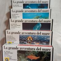 Videocassette Vhs n.6 Le Avventure del Mare 