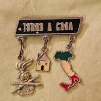 Spilla vintage Esercito Italiano - Torno a Casa