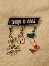 Spilla vintage Esercito Italiano - Torno a Casa