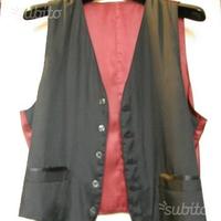 Gilet Nero e Rosso