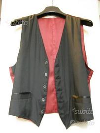 Gilet Nero e Rosso