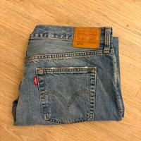 Levi’s 501 straight fit azzurro vintage distressed