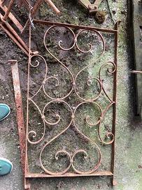 inferriate vecchie in ferro battuto