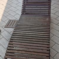 Lettino prendi sole da giardino
