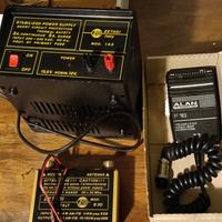 materiale CB amplificatore microfono alimentatore 