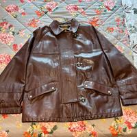 Giacca pelle donna Fay L marrone