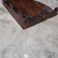 Mensola angolare in legno