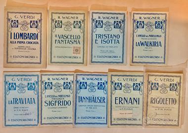 Libretti  n. 9 d’opera antichi