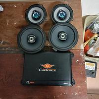 kit impianto audio auto