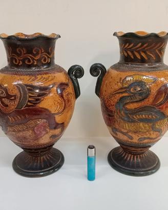 coppia vasi in terracotta 