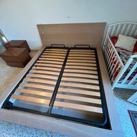 camera matrimoniale con letto a contenitore