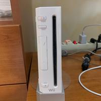 Nintendo wii + pedana wii fit con accessori