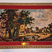 Quadri ricamati a mano