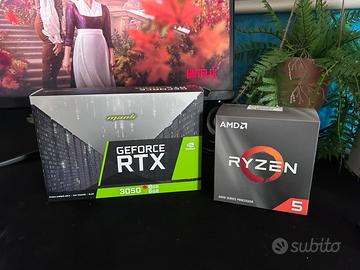 RYZEN 5 4500X/RTX 3050 8 GB/COUGAR STC 500W