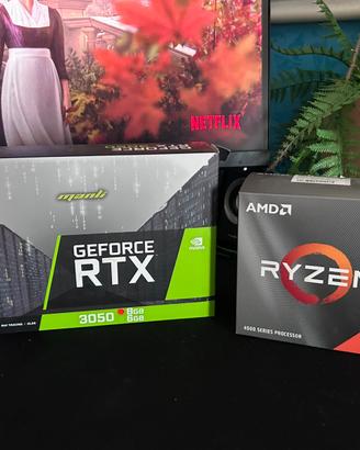 RYZEN 5 4500X/RTX 3050 8 GB/COUGAR STC 500W
