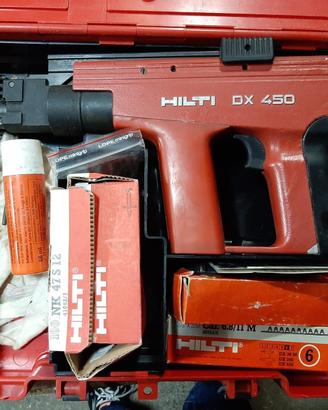 Sparachiodi professionale Hilti DX450 VALIGETTA