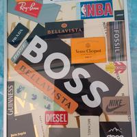 Quadro decorativo brand famosi