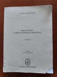 Appunti per il corso di armonia principale vol.1