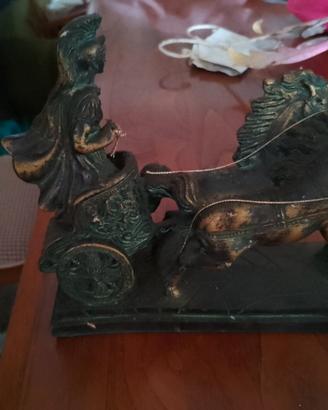 scultura biga romana