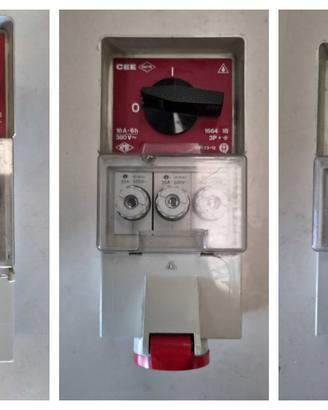 Prese interbloccate ILME 32A e 16A 380v e 220v