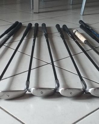 Set golf donna mazze e carrellino