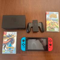 Nintendo Switch + Giochi (facoltativi)