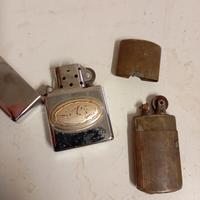 lotto Accendino zippo e accendino antico ottone