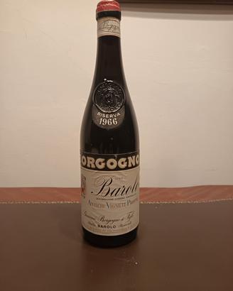 barolo riserva 1966 giacomo borgogno e figli