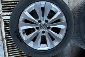 4 Cerchi originali VW Golf 7 16” + gomme
