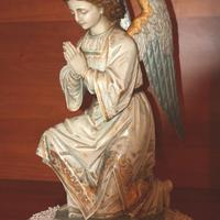 Antica scultura francese in legno c.1850