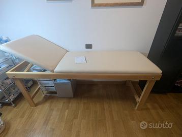 Lettino medico fisioterapista estetista