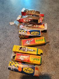 Lotto 15 PZ candele vintage + 8 scatole epoca