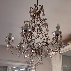 Lampadario vetro murano