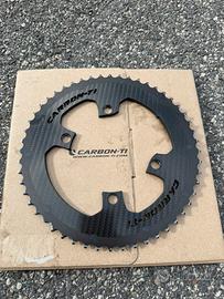 Coppia corone Carbon-Ti 52/36