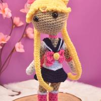 Sailor moon all'uncinetto