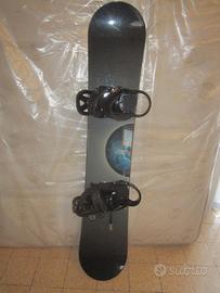 SNOWBOARD+ATTACHI+SACCA BURTON-MOD= CLASH MIS 160