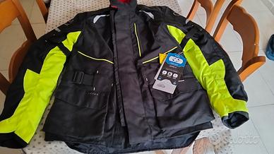 giacca moto nuova taglia S