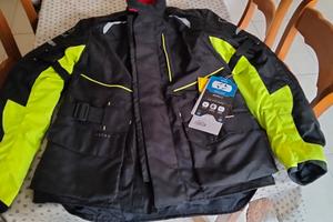 giacca moto nuova taglia S