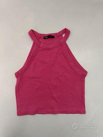 Top donna rosa ZARA