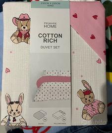 🌸 Completo Copripiumino